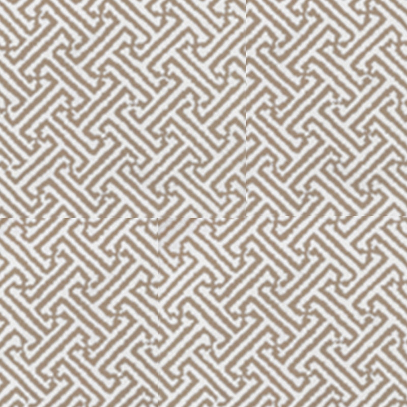 Sample 3080-01WP Java Java, Camel on White by Quadrille Wallpaper