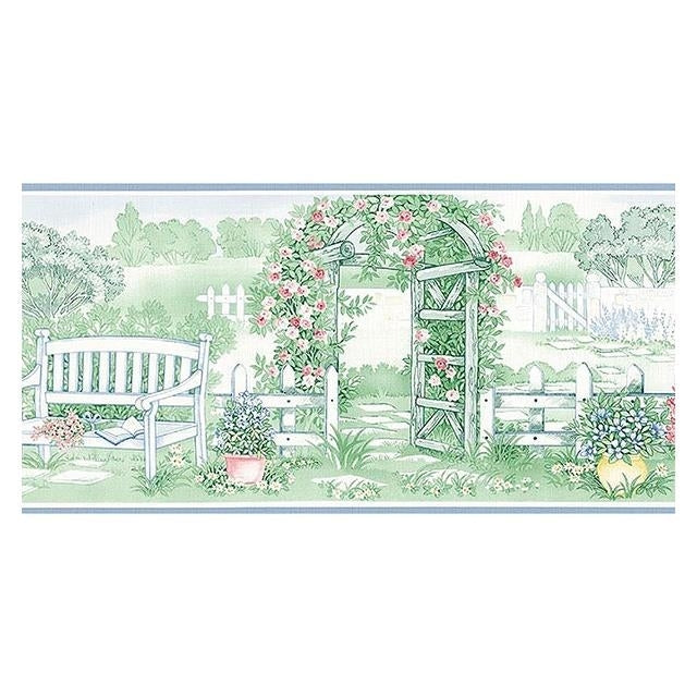 View CN73861 Fresh Kitchen 5 Green Garden Wallpaper by Norwall Wallpaper