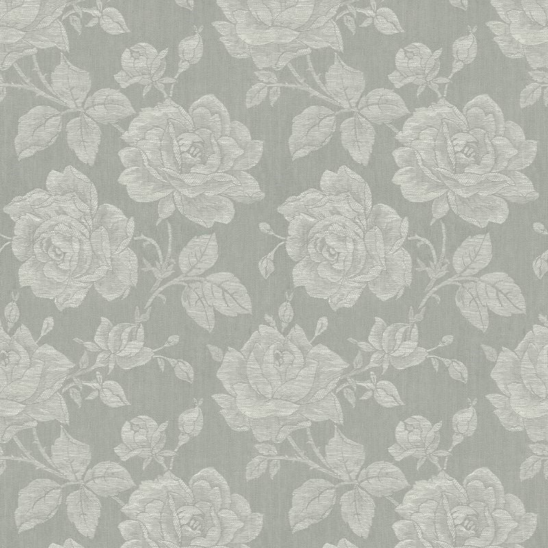 Shop FS51203 Spring Garden Rose Fabric by Wallquest Wallpaper