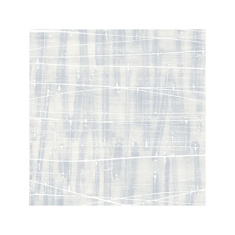 Sample FW36854 Fresh Watercolors, Beige Meander Wallpaper Beige Blues by Norwall