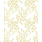 Sample 2901-25430 Perennial,  Arabesque Mustard Floral Trail Wallpaper by A Street Prints