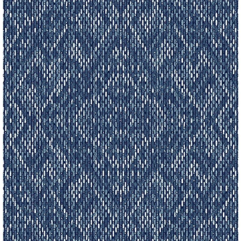 Sample 2975-26242 Scott Living II, Felix Indigo Geometric by A-Street Prints Wallpaper