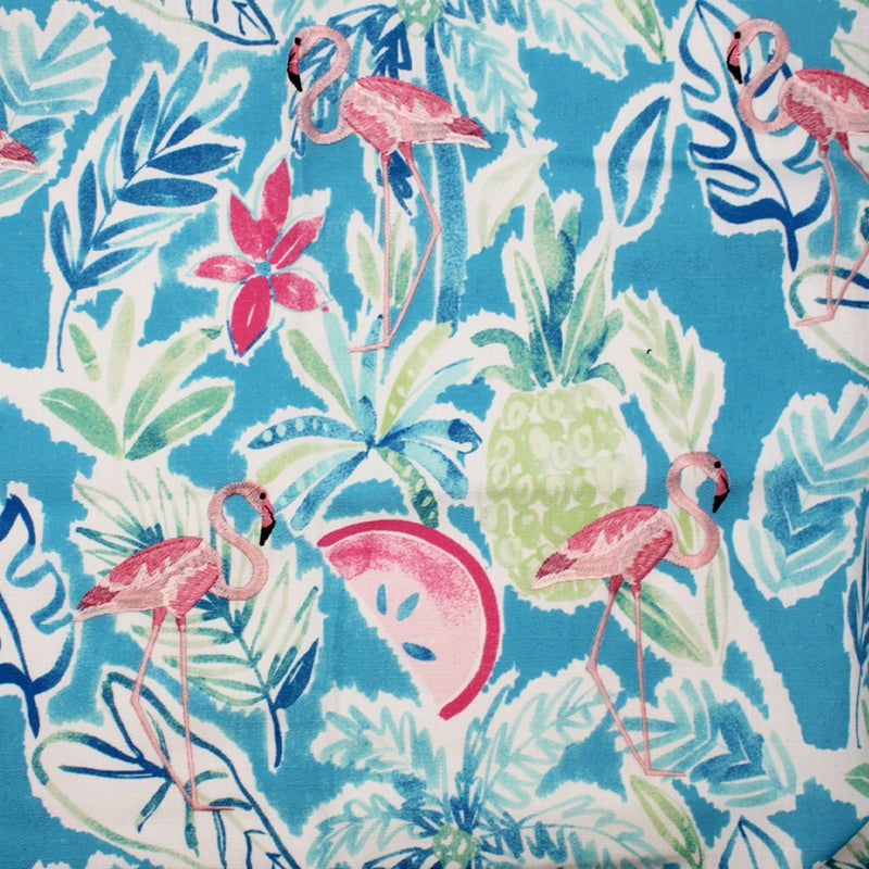 Looking S5100 Cotton Candy Coastal Blue Greenhouse Fabric