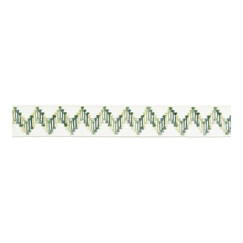 Sample SC 0005T3324 Sayuri Embroidered Tape by Scalamandre Fabric