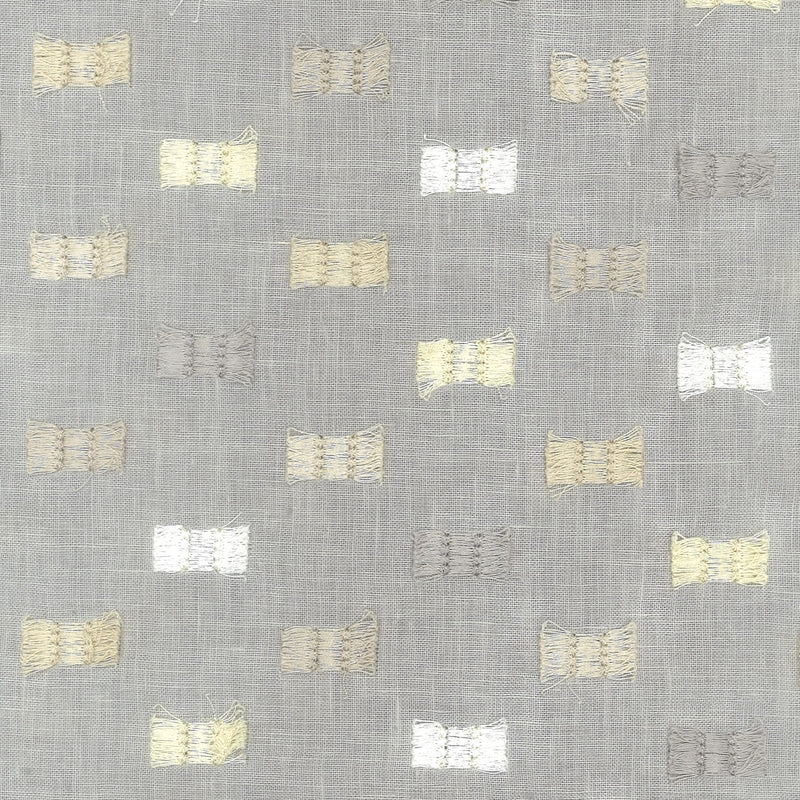 Sample FLUT-5 Flutter 5 Smoke by Stout Fabric