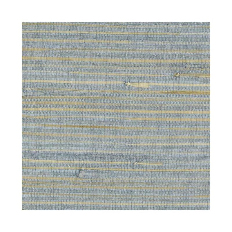 Sample - GR1030 Grasscloth Resource, Blue Grasscloth Wallpaper by Ronald Redding