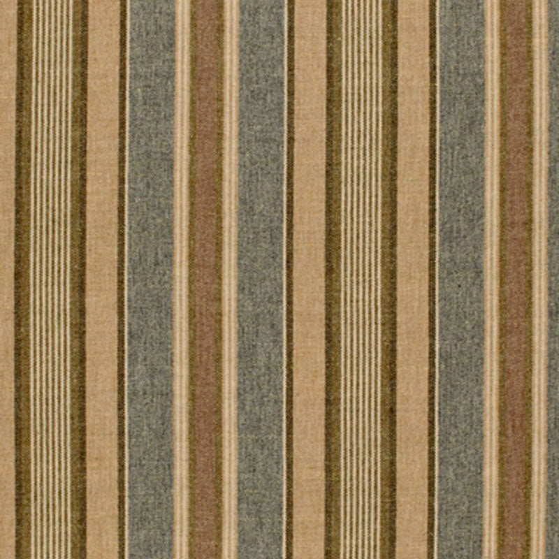 Buy 54201 Edgemere Stripe Denim by Schumacher Fabric
