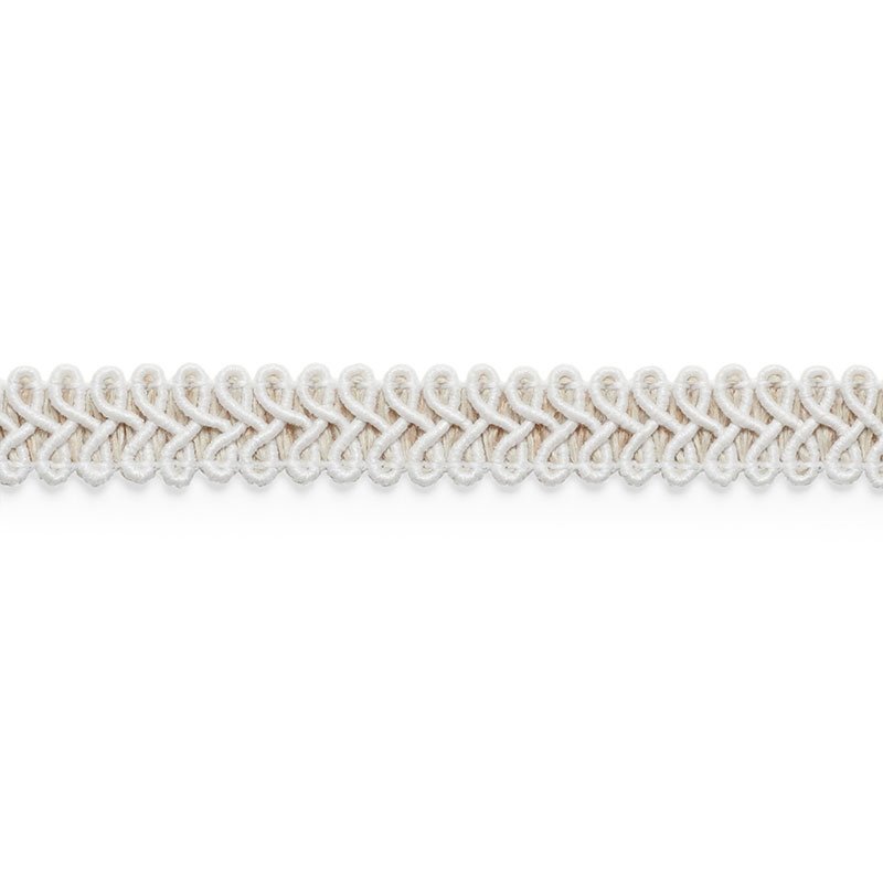 74960 | Astor Braid, Ivory - Schumacher Fabric