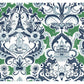 Sample 2973-90887 Daylight, Sadie Green Parisian Damask by A-Street Prints Wallpaper