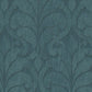 Acquire 376003 Siroc Vallon Teal Damask Wallpaper Teal by Eijffinger Wallpaper