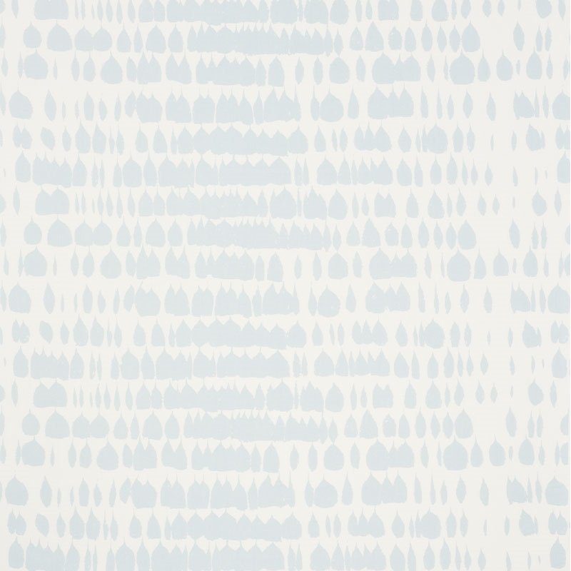 Purchase sample of 175206 Queen Of Spain, Sky by Schumacher Fabric