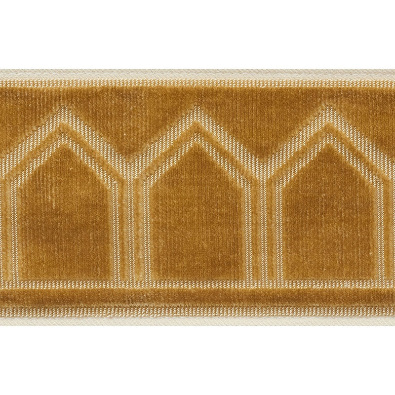 75734 | Vizier Tape, Gold - Schumacher Fabric