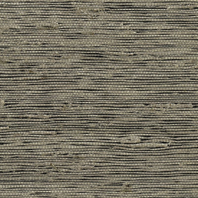 Sample 2732-80011 Canton Road, Yangtze Taupe Grasscloth by Kenneth James Wallpaper