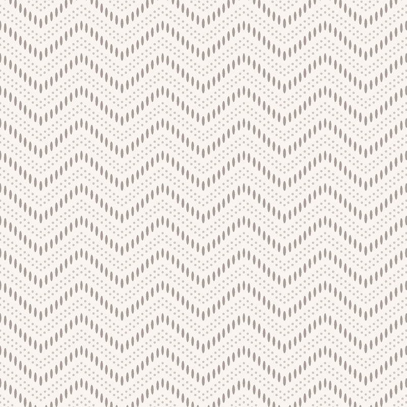 Sample 6485 Chevron Dots, Pearl By Borastapeter Wallpaper
