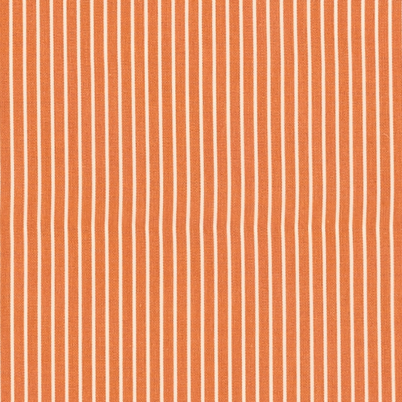 Purchase sample of 71308 Edie Stripe, Orange by Schumacher Fabric