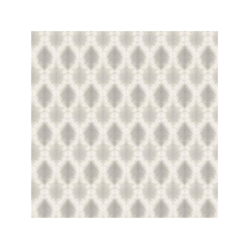 Sample 3122-10310 Flora and Fauna Mombi Grey Diamond Shibori by Chesapeake Wallpaper