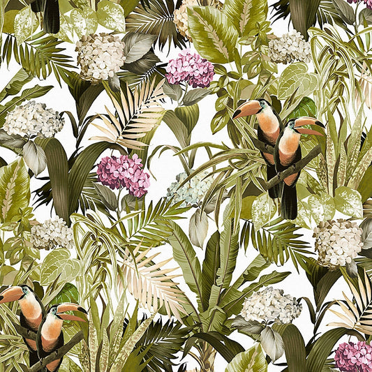 Select A9 0002Blom Blooming Natural Sunlight by Aldeco Fabric
