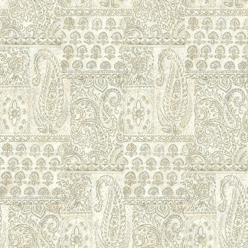 Buy RN70512 Jaipur 2 Paisley Patchwork by Wallquest Wallpaper