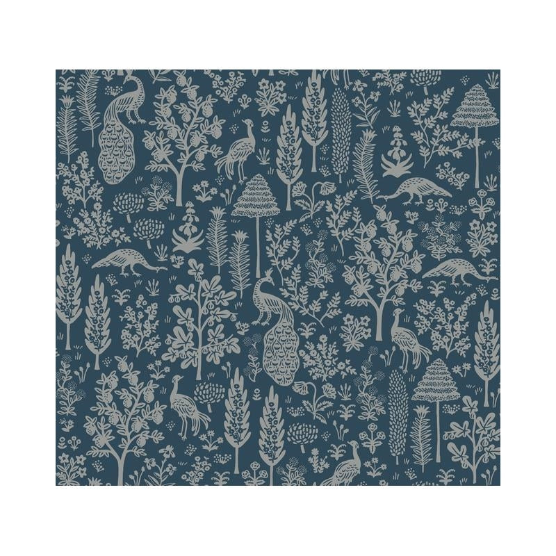 Sample RP7372 Menagerie Toile, Rifle Paper Co. Second Edition by York Wallpaper