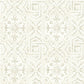 Sample 3123-12333 Homestead, Sonoma Cream Spanish Tile by Chesapeake Wallpaper