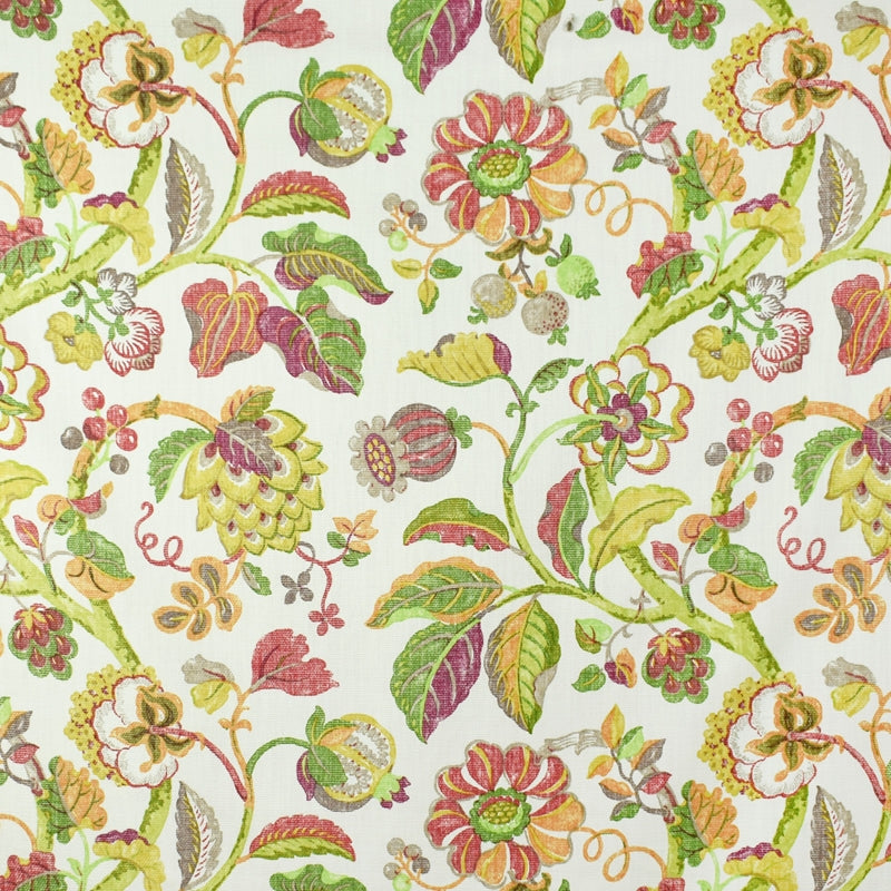 Order S2727 Papaya Floral Multipurpose Greenhouse Fabric