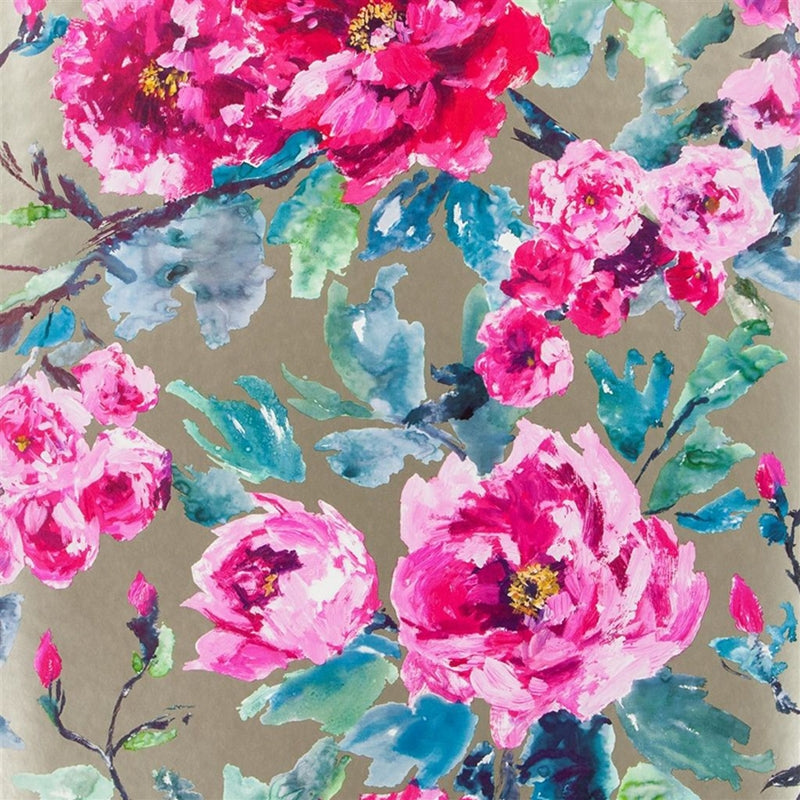 Purchase PDG649/02 Shanghai Garden Fuchsia by Designer Guild Wallpaper