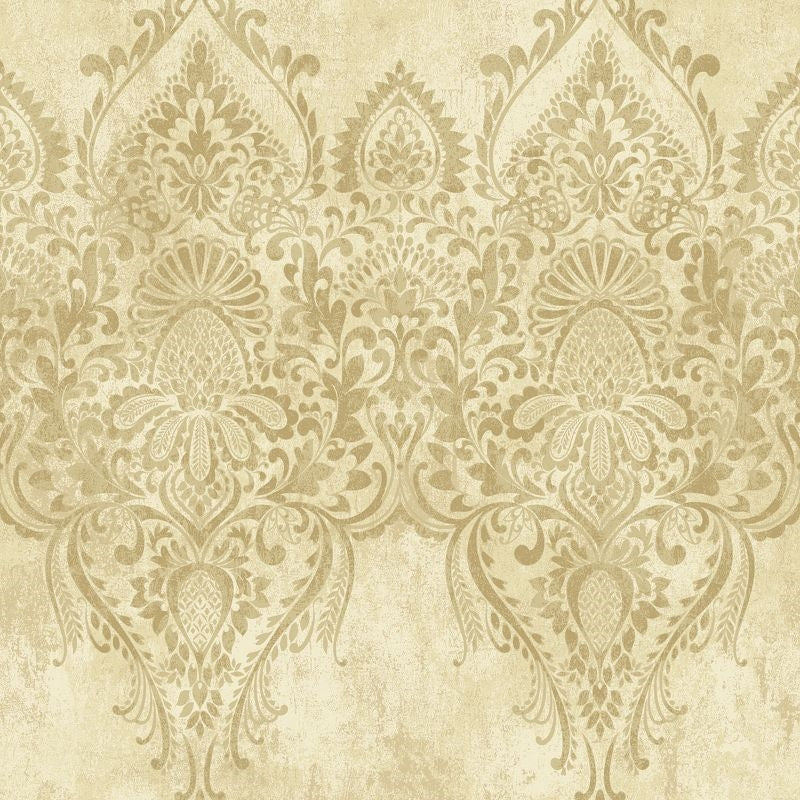 Sample RN71705 Jaipur 2 Large Paisley Stripe Wallquest