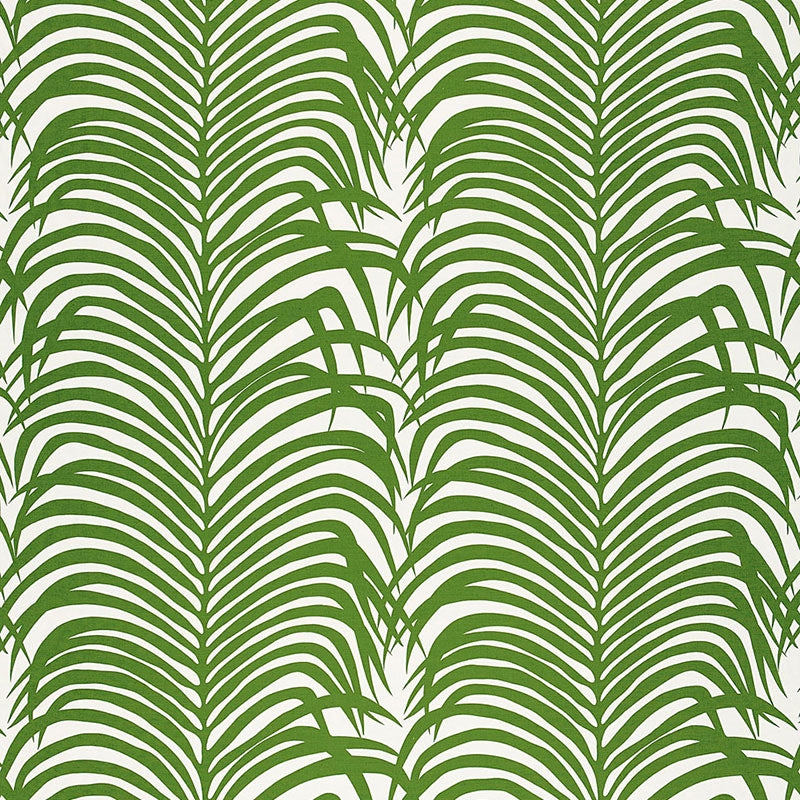 Looking 174871 Zebra Palm Jungle by Schumacher Fabric