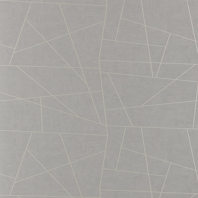 Purchase 6490 Vinyl Abstract Geo Grey Framed Phillip Jeffries Wallpaper