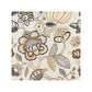 Sample 27126-003 Coromandel Embroidery, Flax - Scalamandre Fabric (SC 000327126)