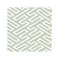 Sample 27218-002 Canton Fret Applique, Eucalyptus - Scalamandre Fabric (SC 000227218)