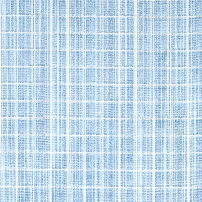 Purchase sample of 79630 Corneille Velvet, Sky by Schumacher Fabric