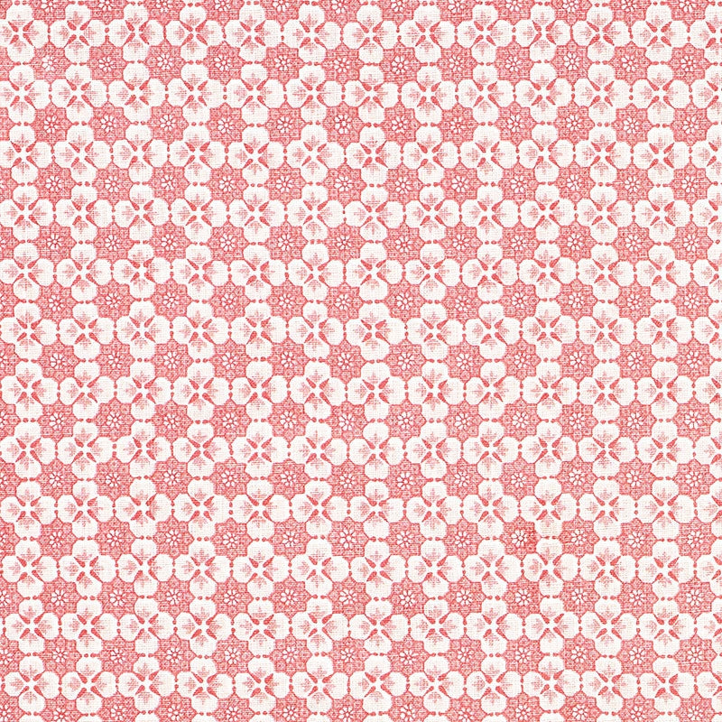 Save 177602 Palisades Floret Pink by Schumacher Fabric