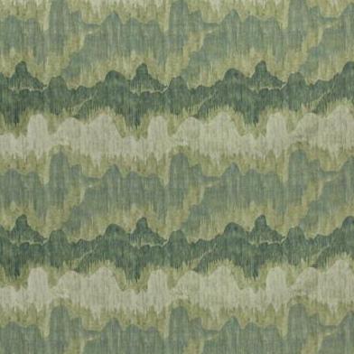 Search GWF-3755.313.0 Cascadia Green Modern Chinoiserie by Groundworks Fabric