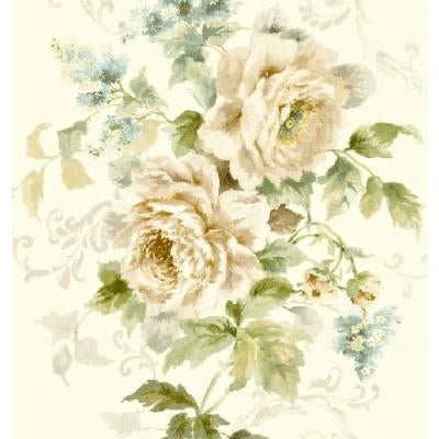 Find CB92207F Carl Robinson 9 Green Floral Fabric Wallpaper