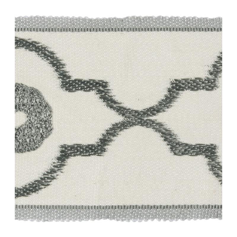 T30745.15.0 | Ogee Chain, Vapor Ivory - Kravet Design Fabric