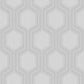 Purchase 9306 Graphic Hexagon Grey by Borastapeter Wallpaper