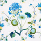 Select 5013210 Vasily Green and Blue Schumacher Wallcovering Wallpaper