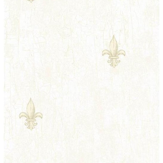 R0007 | Fleur De Lis Rococo - Regal Wallpaper