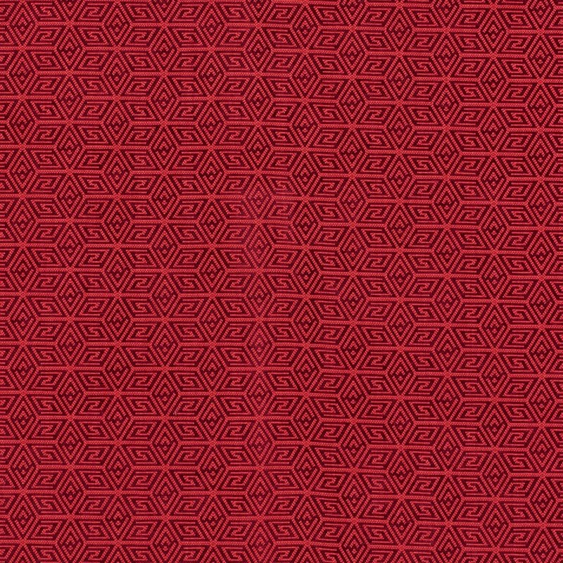 Purchase sample of 68744 Cosmati Chenille, Berry by Schumacher Fabric