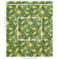 Buy 80091 Tropical Leaf Epingle Green And Yellow Schumacher Fabric
