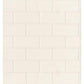 Buy 2904-21399 Fresh Start Kitchen & Bath Bettina White Paintable Subway Tile Wallpaper White Brewster