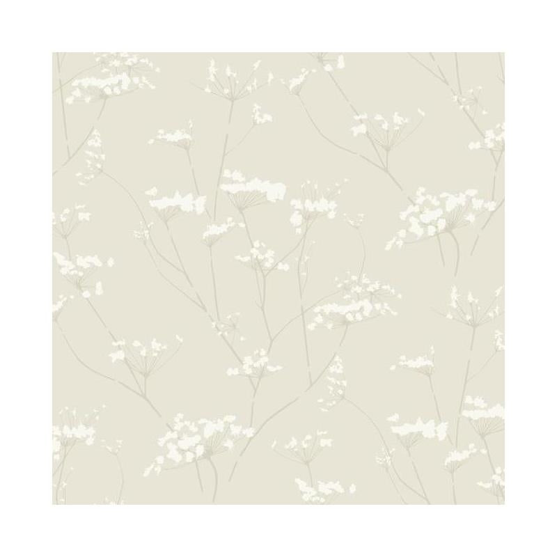 Sample - DN3708 Botanical Dreams, Enchanted Cream Candice Olson