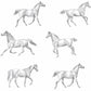 Save DD128807 Design Department Burnett Off-White Horses Wallpaper Off-White Brewster