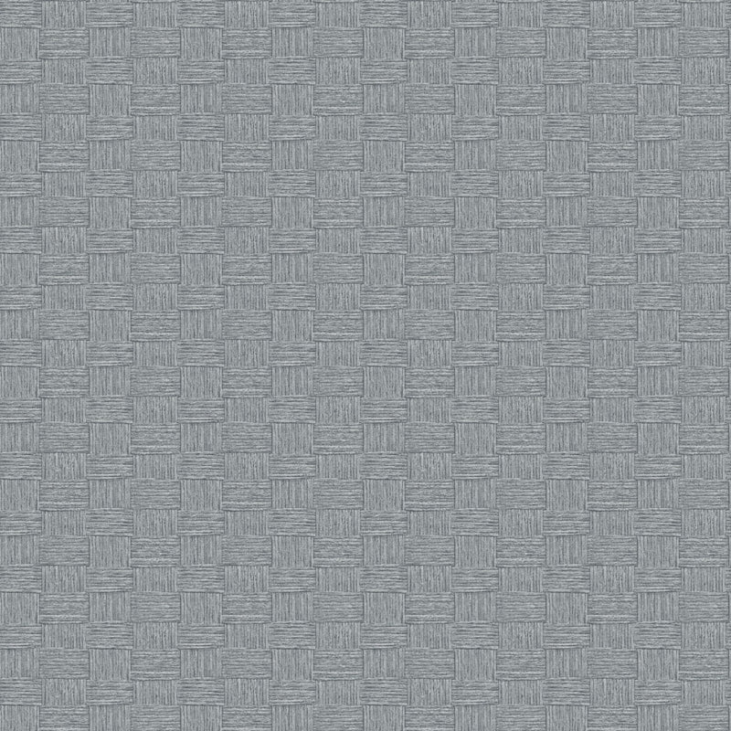 Select TC70508 More Textures Seagrass Weave Cove Gray by Seabrook Wallpaper