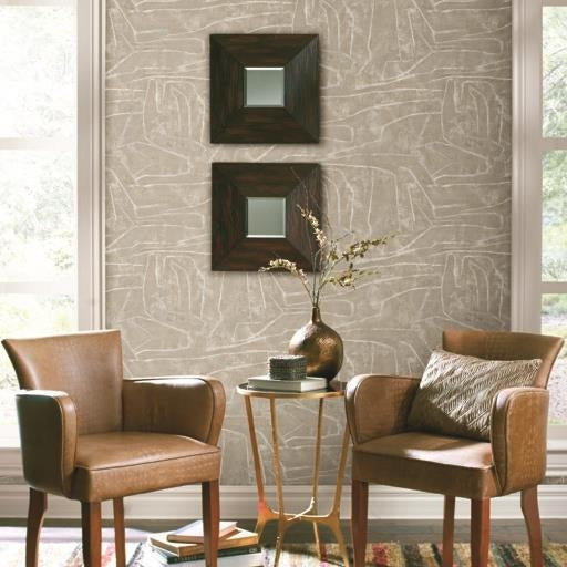 Purchase Psw1068Rl Geometrics Geometric Neutral Peel And Stick Wallpaper