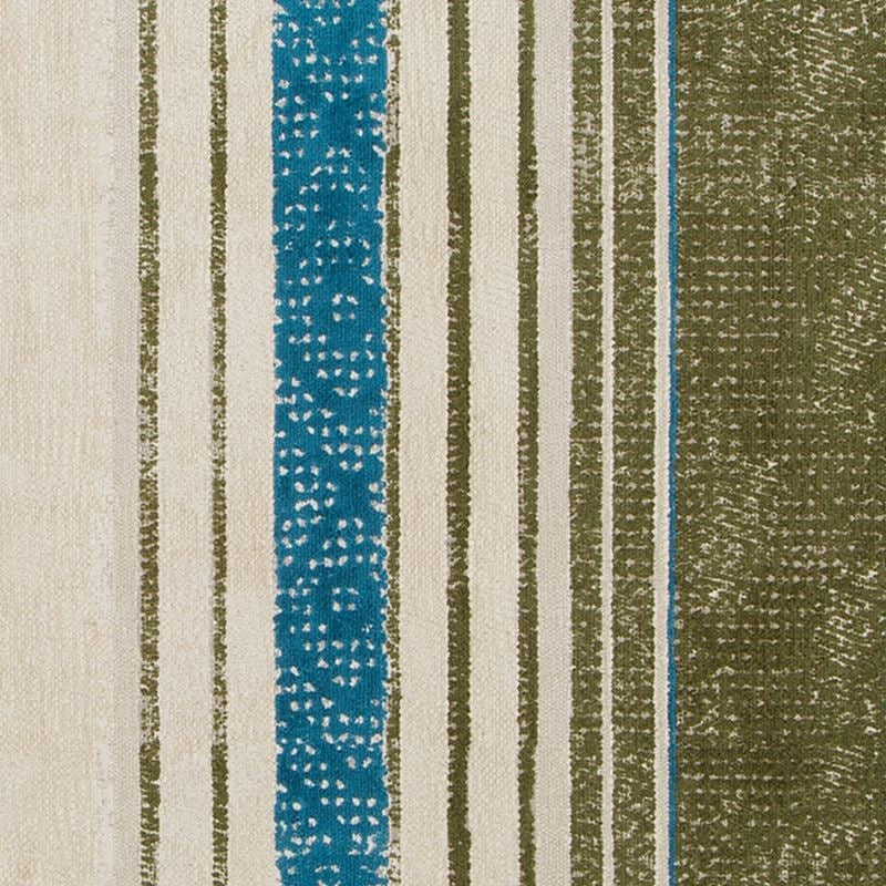 Sample 263132 Oz Stripe | Seaglass By Robert Allen Contract Fabric