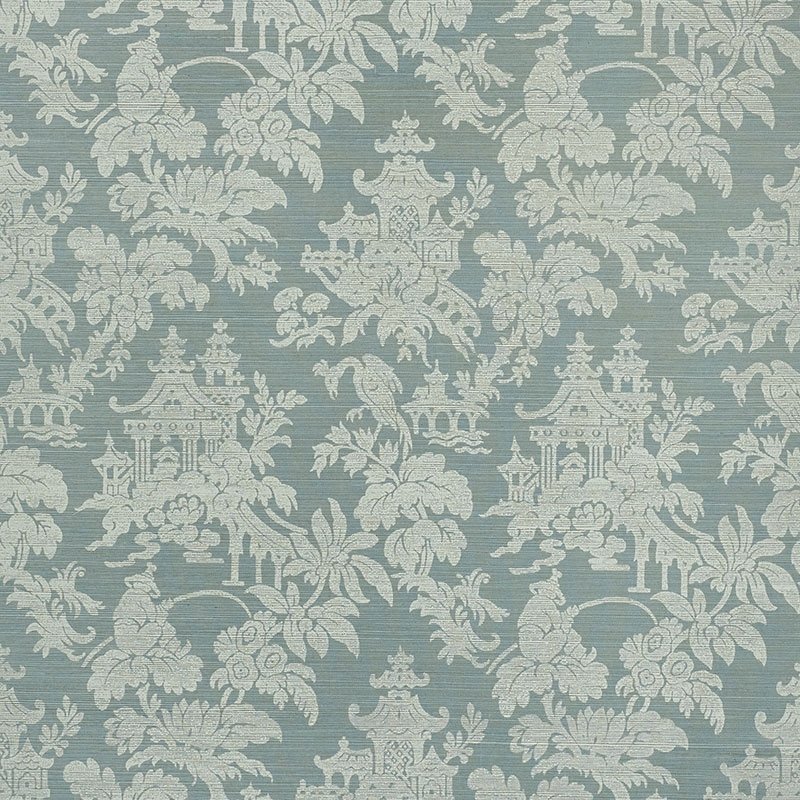 Select 5008323 Brighton Sisal Mineral Schumacher Wallpaper
