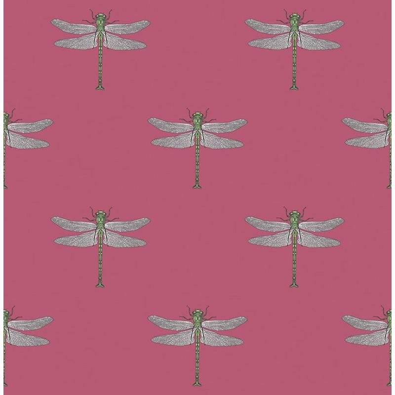 Sample TA20301 Tortuga, Black, Dragonfly by Seabrook Wallpaper