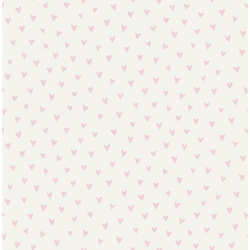 Purchase FA41718 Playdate Adventure Pink Hearts by Seabrook Wallpaper